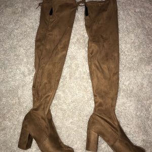 Chinese Laundry Velvet Over The Knee Boot